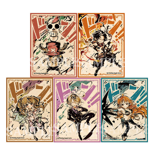 67X92Mm 60Pcs/set One Piece Chopper Ace Sanji Card Cover Card Sleeves Ptcg Opcg Nami Color Flash Card Protective Cover Gift Toys